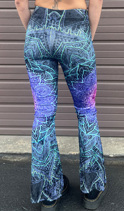 *NOW IN CRUSHED VELVET* Cameron Gray - Mandala Love - Bell Bottoms - Limited Edition of 111