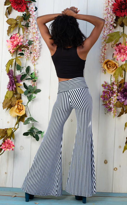Warrior Within - Circus Stripe Bamboo Bell Pants