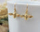 SpotLight Jewelry - 18k Gold Bee Jewelry Set - Bee Necklace and Earrings