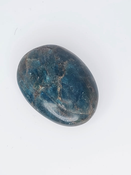 Blue Apatite Round Palm Stone (C)