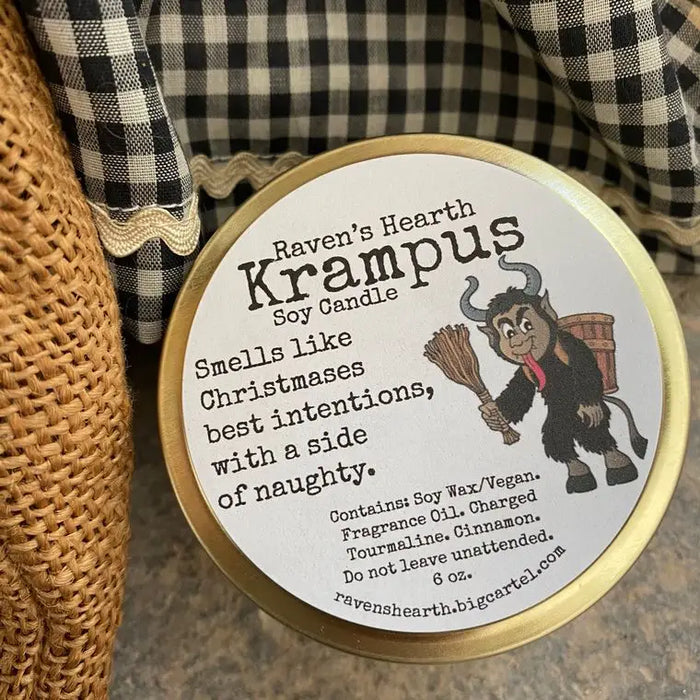 Raven's Hearth - KRAMPUS Soy Candle