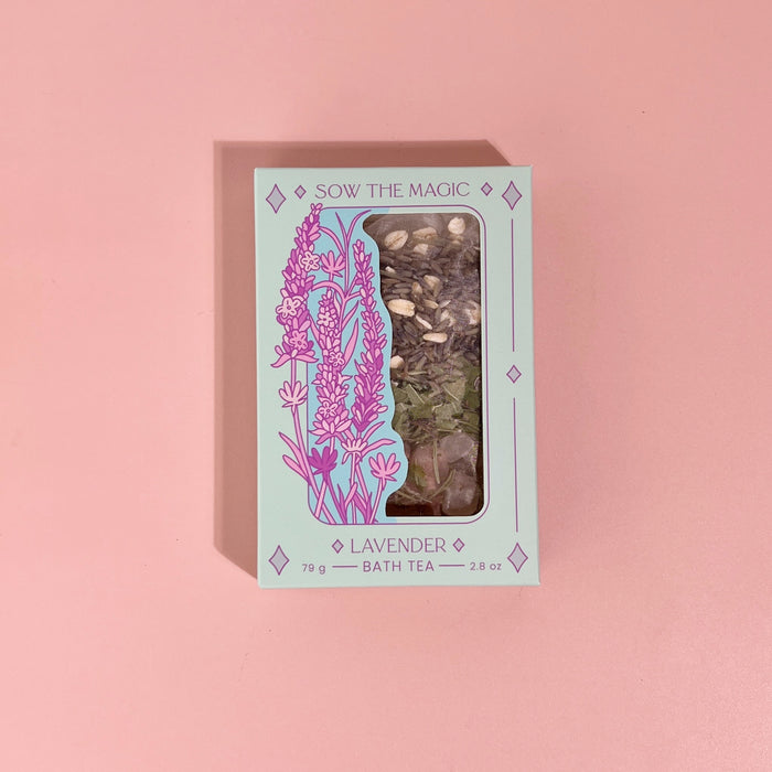 Sow the Magic - Lavender Lovers Tarot Botanical Bath Tea Box