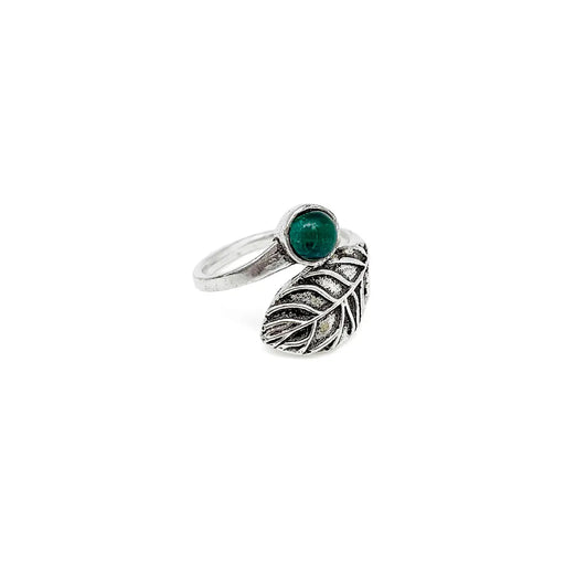Anju Jewelry - Malachite Ring - Silver