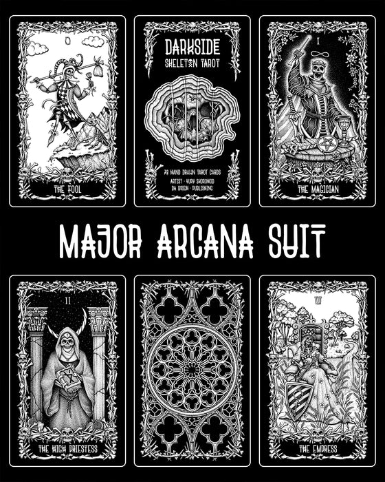 Da Brigh - Darkside Skeleton Tarot Cards Deck