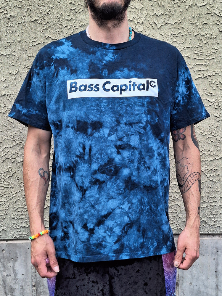 Bass Capital T-Shirt - Tie Dye - Blue