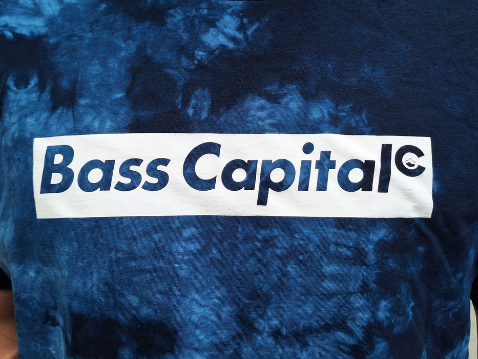 Bass Capital T-Shirt - Tie Dye - Blue