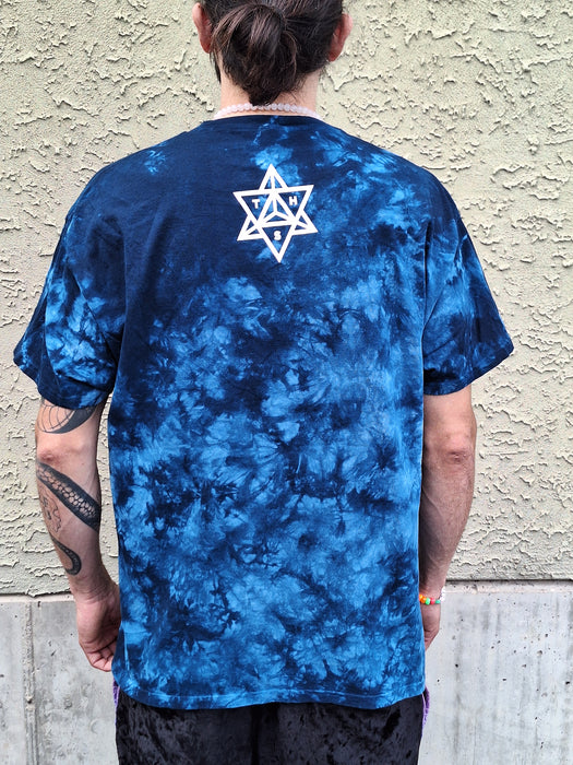 Bass Capital T-Shirt - Tie Dye - Blue