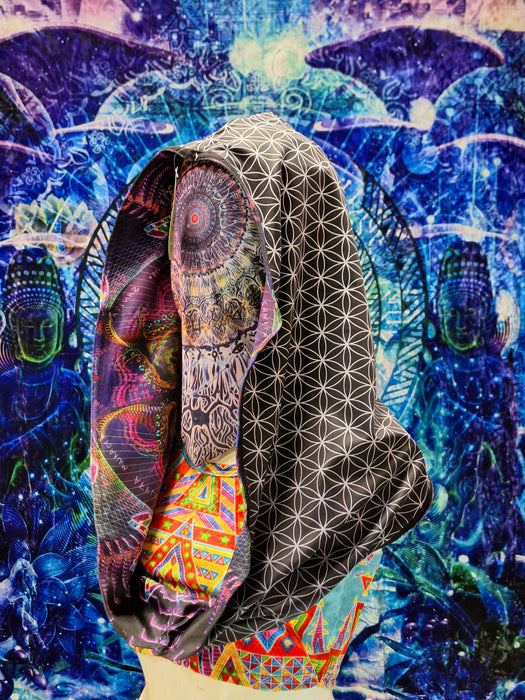 Hakan Hisim - "Prismatic Mandala" / "Flower of Life" - Hood