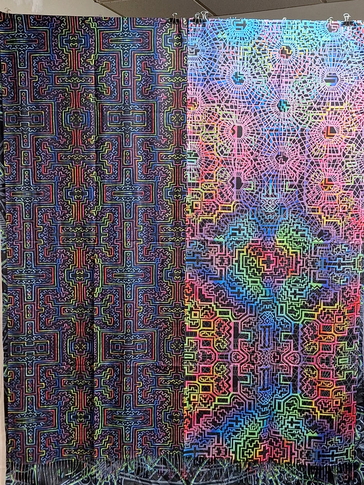 Reversible Pashmina - Hakan Hisim - "Ayahuasca Vision"