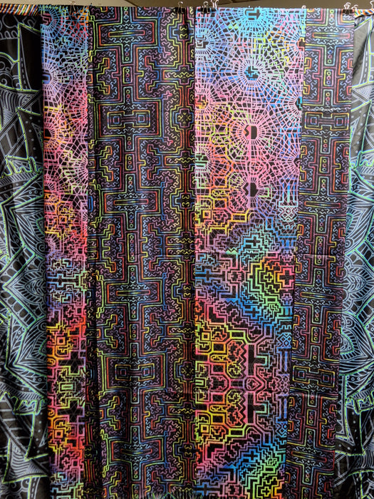 Reversible Pashmina - Hakan Hisim - "Ayahuasca Vision"