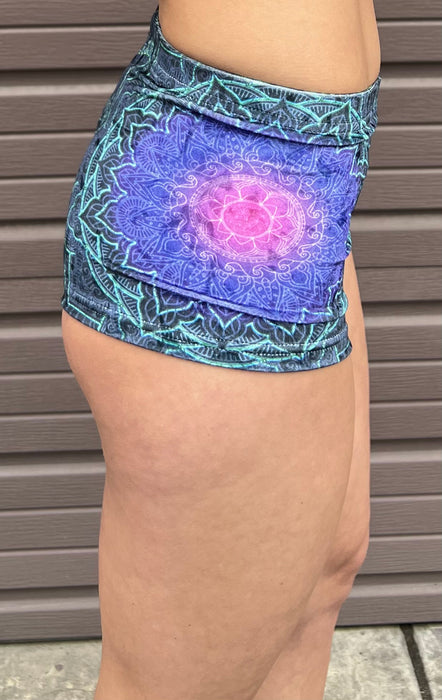 *NOW IN CRUSHED VELVET* Cameron Gray - "Mandala Love" - Booty Shorts - Limited Edition of 111