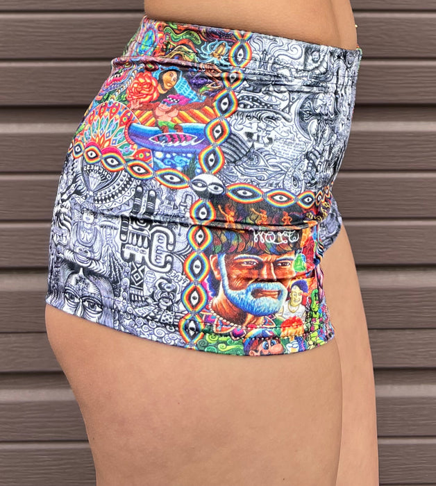 *NOW IN CRUSHED VELVET* Chris Dyer - "Chaos Culture Jam" - Booty Shorts
