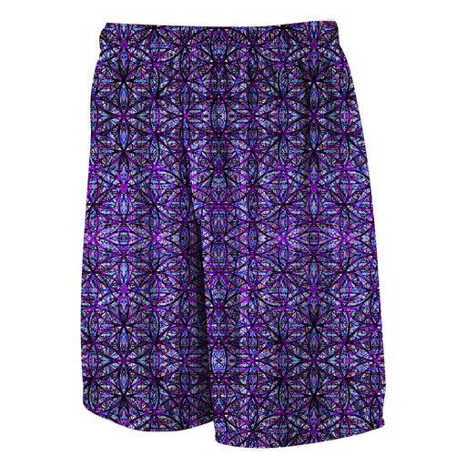 PatternNerd - "Flower of Life Graffiti" - Gym Shorts