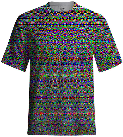 PatternNerd - "Hypnotic Wave" T-SHIRT - Limited Edition of 111