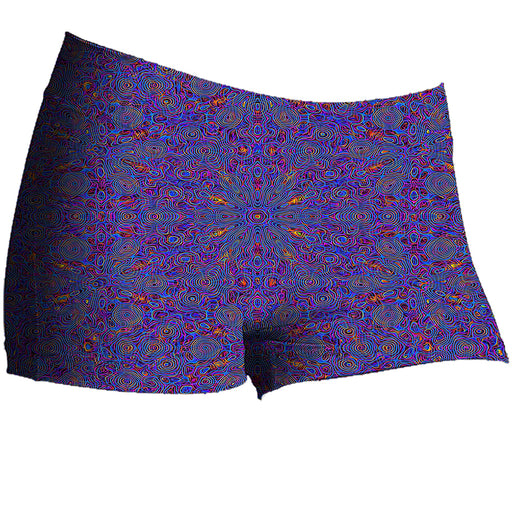 PatternNerd - Layered Drip - Booty Shorts