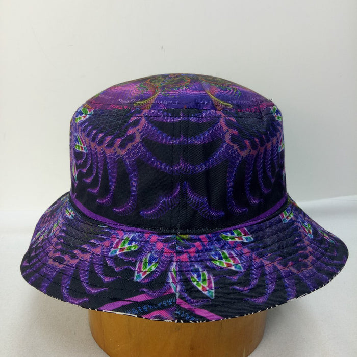 Hakan Hisim - "Prismatic Mandala" - Bucket Hat