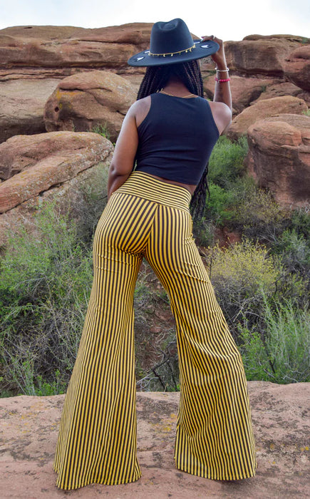Warrior Within - Bumble Bee Stripe Big Bell Pants