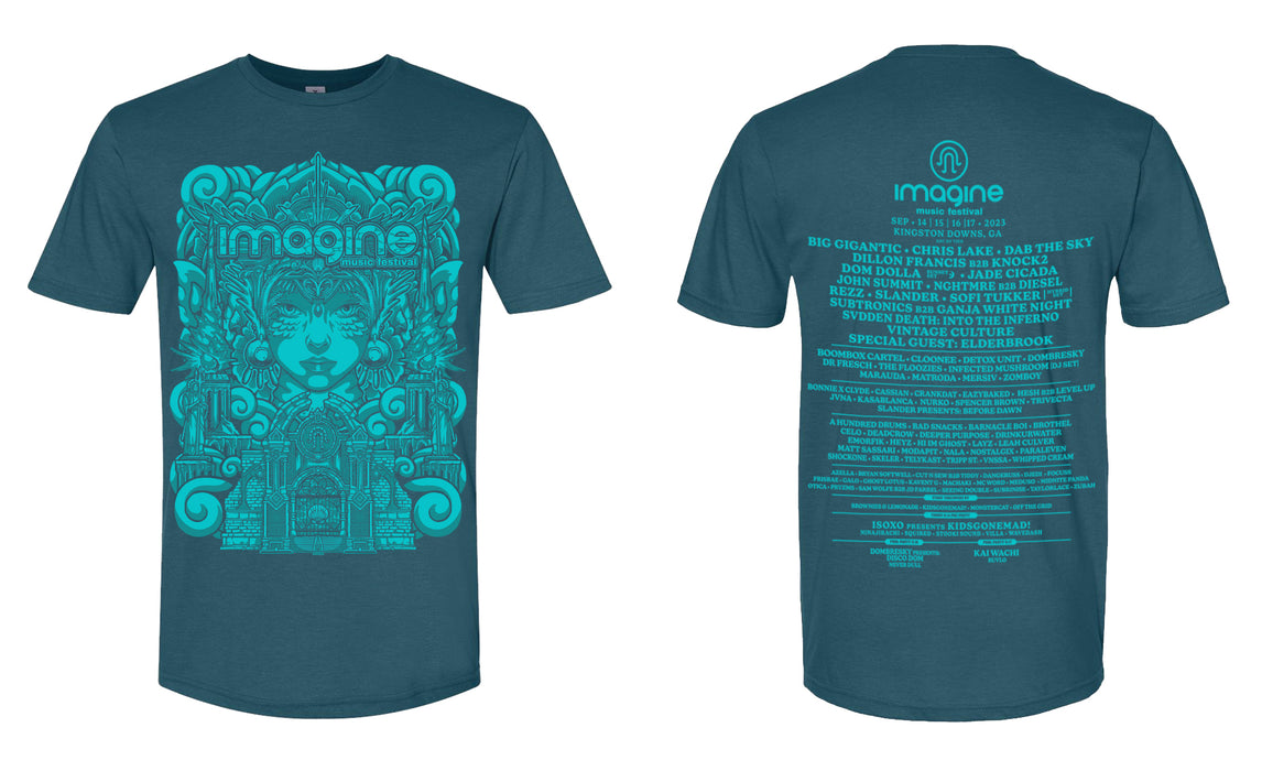 Imagine - LINEUP Shirt - Atlantis