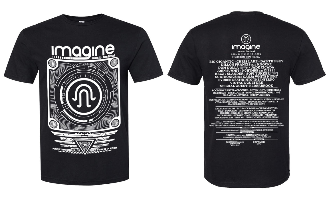 Imagine - LINEUP Shirt - Future Tech (Black)
