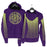 First Earth Flower of Life - Purple - Pullover Hoodie