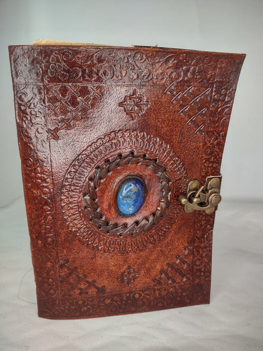 Lapis Tied Red Leather Journal