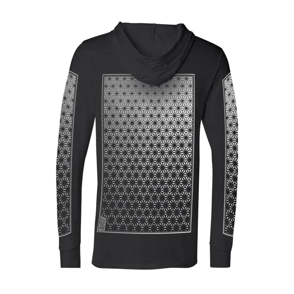 First Earth - Flower of Life - Hooded Longsleeve T