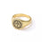 18k Gold Plated Ring - Sun