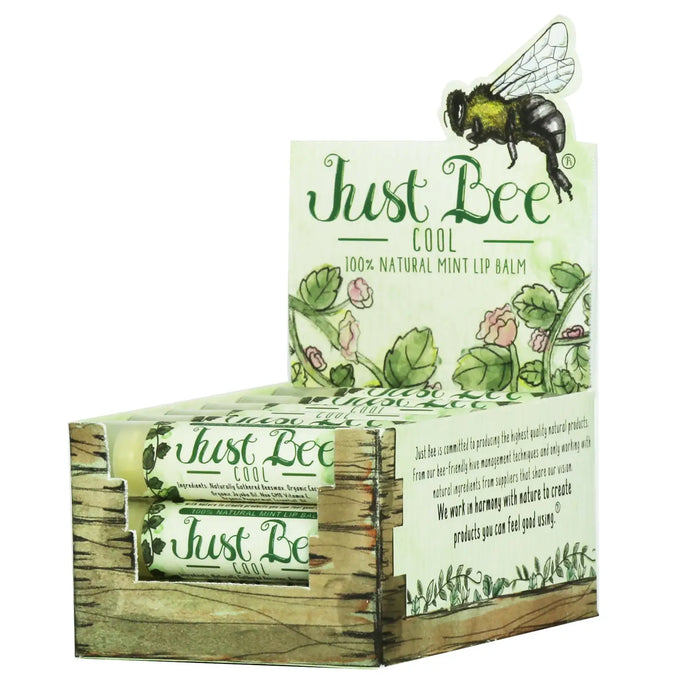 Just Bee Bold - Just be Cool Lip Balm -  Mint