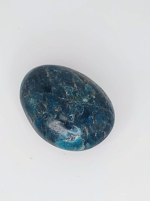 Blue Apatite Round Palm Stone (B)