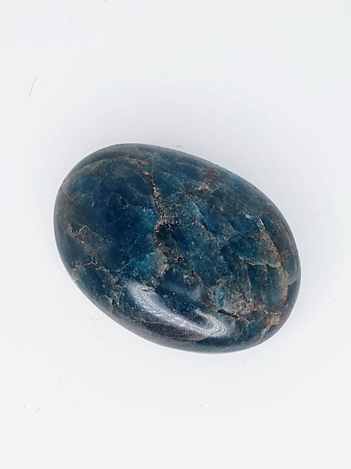 Blue Apatite Round Palm Stone (C)