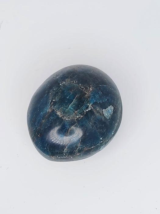 Blue Apatite Round Palm Stone (E)