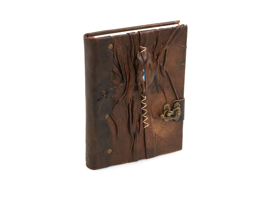 Yuvadan - Blue Eye - Hand Made Genuine Leather Journal