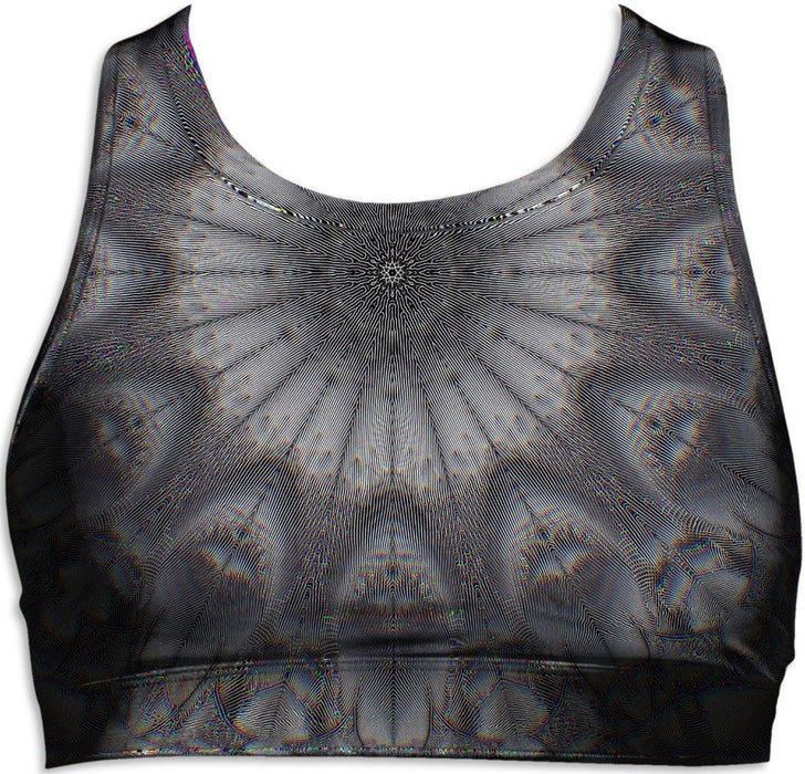 *NOW IN CRUSHED VELVET* PatternNerd - "Isness" - Active Top - Limited Edition of 111