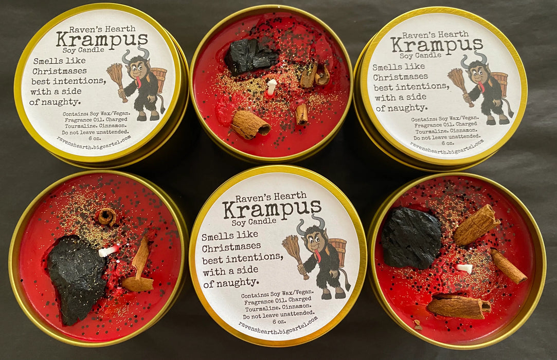 Raven's Hearth - KRAMPUS Soy Candle