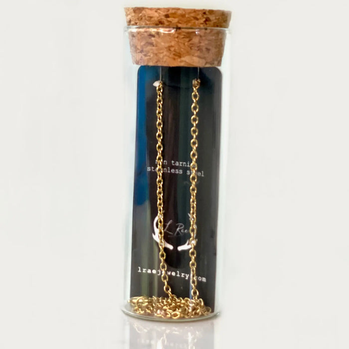 L Rae Jewelry - Evil Eye Gold Necklace