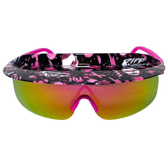 Rawlings Retro Vaporwave Baseball Shield Adult Sunglasses Neon Lime Gr –  Guardian Baseball