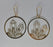 Crystal Burst Circle Lightweight Earrings