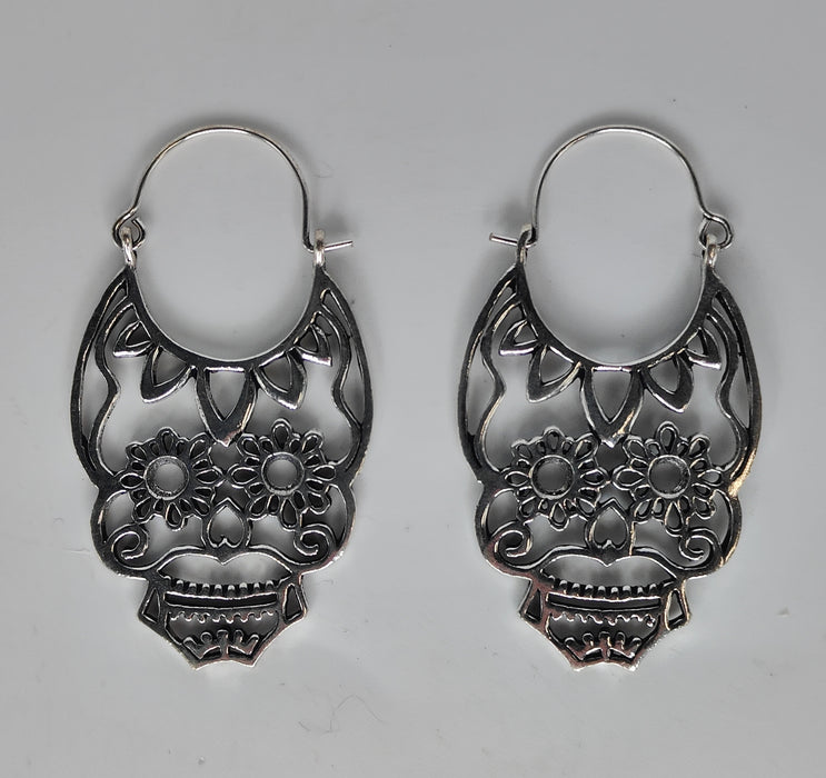 Kala Sugar Skull Earrings