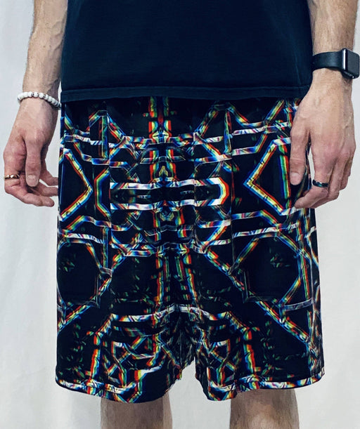 Daniel W. Prust - Rainbow Grid - Gym Shorts - Limited Edition of 111
