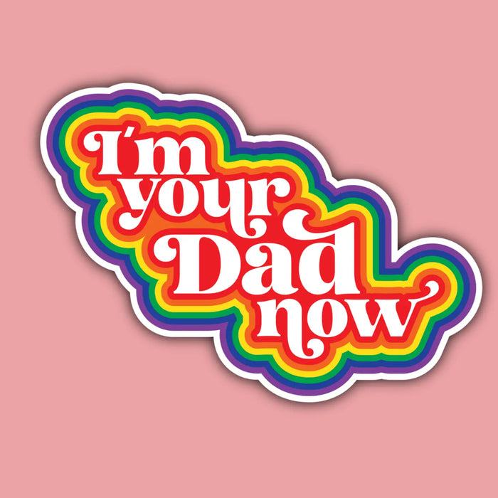 Indigo Maiden - I'm Your Dad Now LGBTQ+ Sticker
