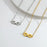 Infinity - Gold / Silver Plated Pendant Necklace
