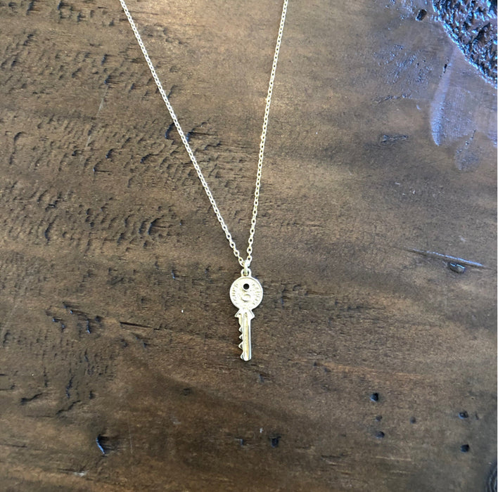 Bubs and Sass - Key Pendant Necklace