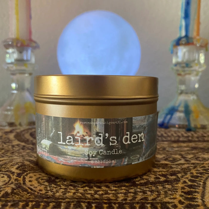 Raven's Hearth - Soy Candle - Laird's Den
