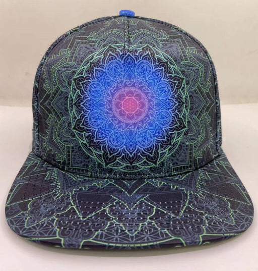 Cameron Gray - "Mandala Love" - Fully Printed (Including Underbrim) Snapback Hat