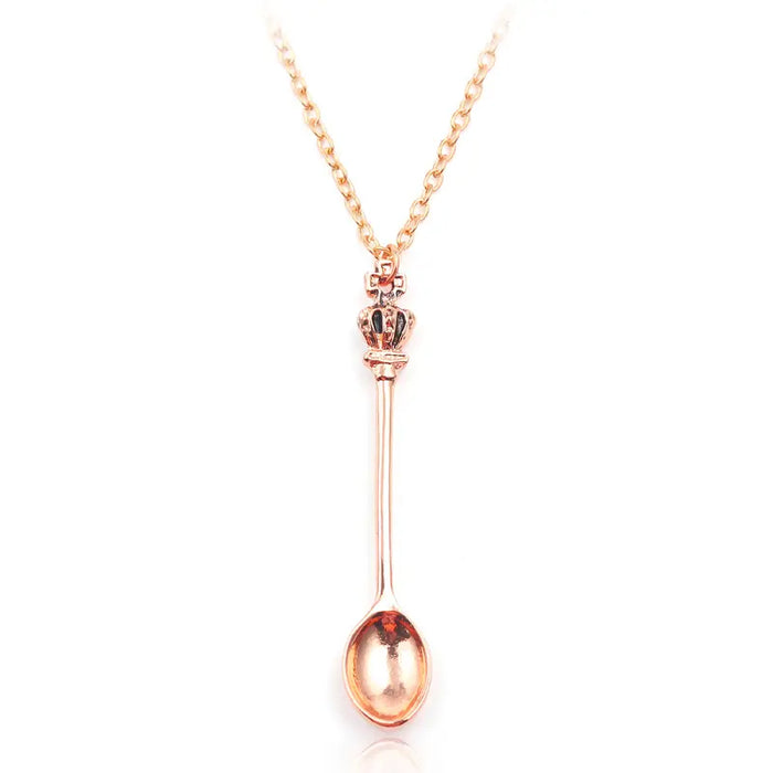 Miniature Spoon Pendant Necklace