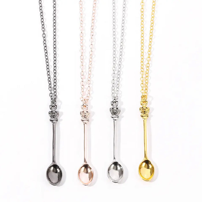 Miniature Spoon Pendant Necklace