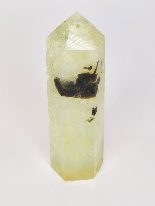 Prehnite with Epidote Towers - 3.5" tall