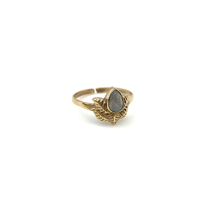 Anju Jewelry - Labradorite Ring - Gold