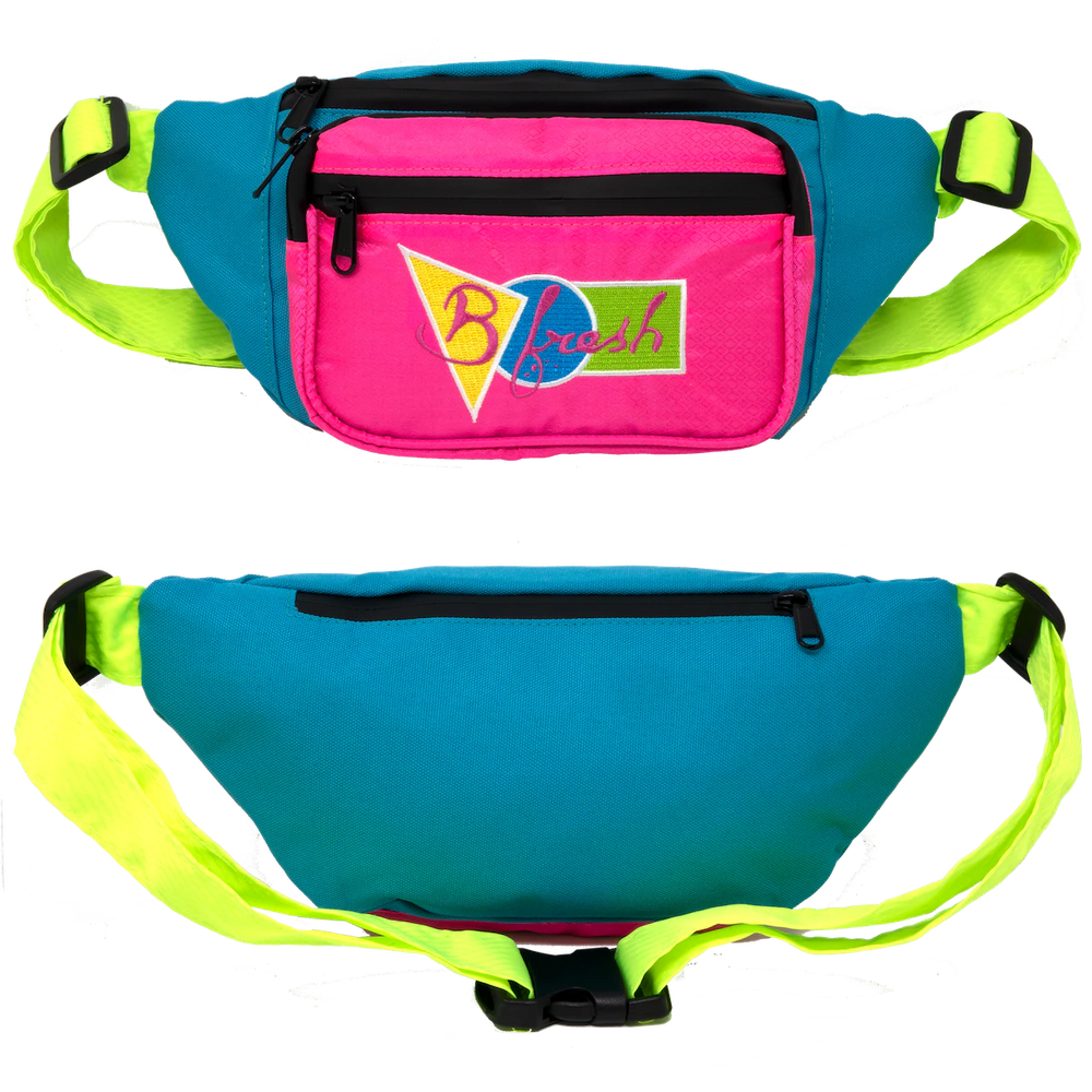 B Fresh Water Resistant Fanny Pack 80S Color Block The Headspace