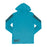 First Earth - Asanoha - Blue - Hooded Longsleeve shirt